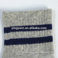 YINGYU Made in japan fancy men custom dress pattern man white strip sport socks